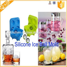 Fresco DIY Diversão Custom Silicone Molde Silicone Ice bola Maker